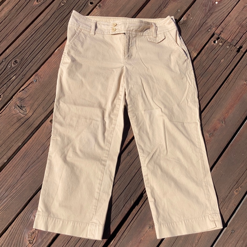 Lilly Pulitzer Micro Corderoy Capris